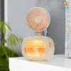 Bigsmall_hmk Portable TV Shaped Humidifier With Fan