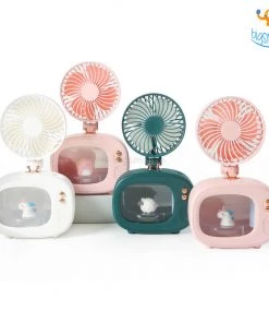Bigsmall_hmk Portable TV Shaped Humidifier With Fan