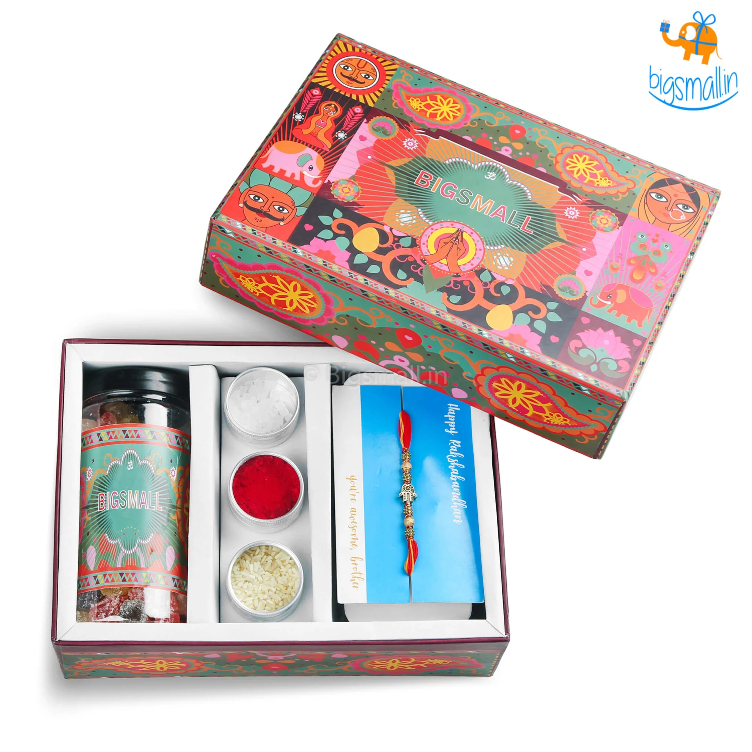 Bigsmall Rakhi Gift Hamper All Of It