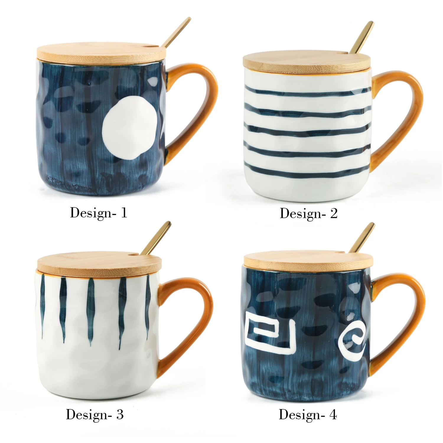 Bigsmall_hmk Shibori Printed Ceramic Mug All Of It