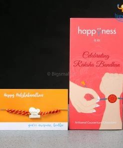 Chocolate All Of It Chef Bro Rakhi Gift Set