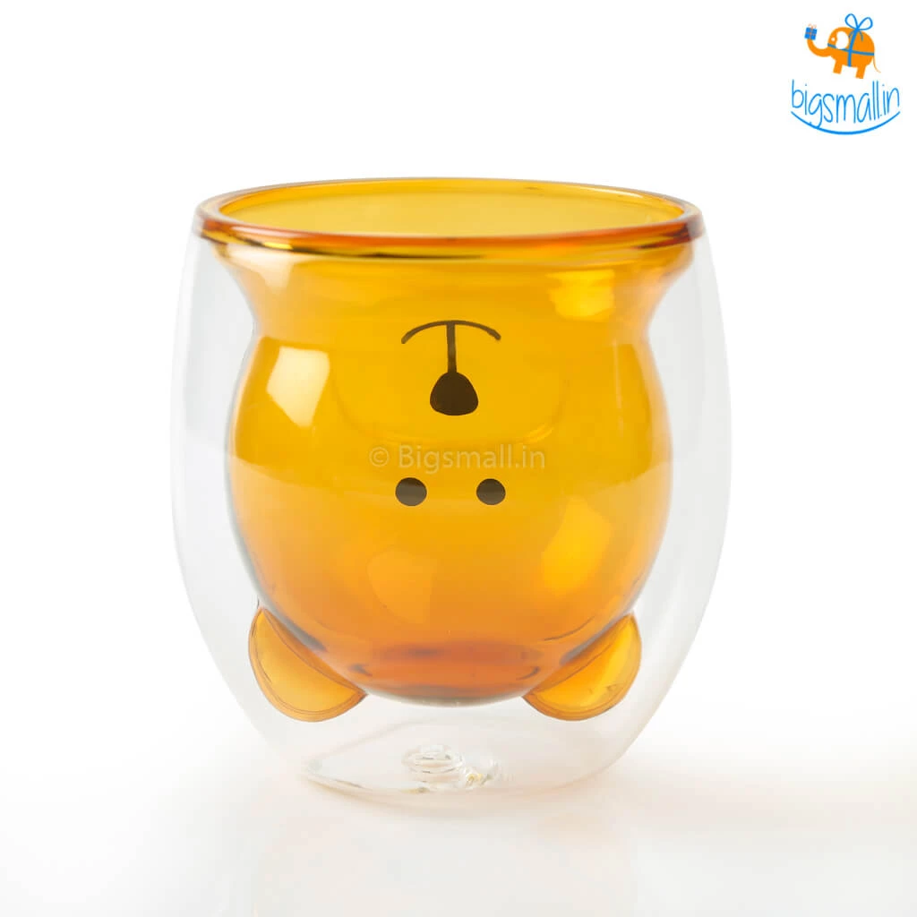 Bigsmall_hmk Bear Shaped Double Wall Glass All Of It
