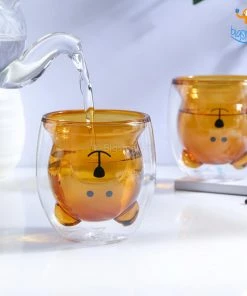 Bigsmall_hmk Bear Shaped Double Wall Glass All Of It