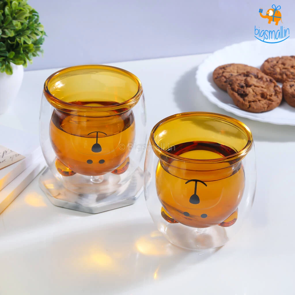 Bigsmall_hmk Bear Shaped Double Wall Glass All Of It