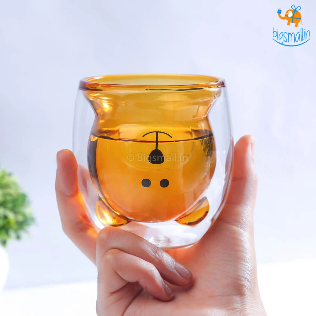 Bigsmall_hmk Bear Shaped Double Wall Glass All Of It