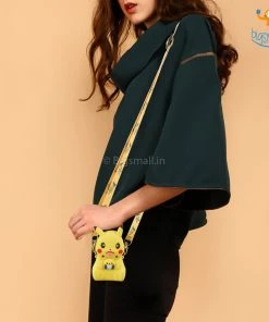 Bigsmall_hmk Pokémon Silicone Sling Pouch Bag