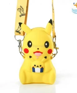 Bigsmall_hmk Pokémon Silicone Sling Pouch Bag