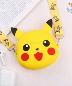 Bigsmall_hmk Pokémon Silicone Sling Pouch Bag