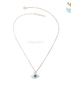 Ash Designs Evil Eye Pendant With Semi-Precious Stones