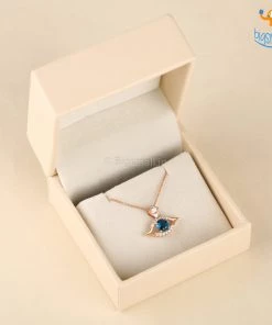 Ash Designs Evil Eye Pendant With Semi-Precious Stones