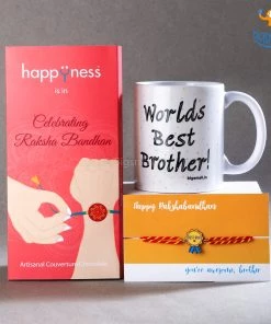 Chocolate Best Bhai Rakhi Gift Set All Of It