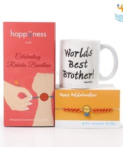 Chocolate Best Bhai Rakhi Gift Set All Of It