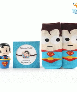 Bigsmall Superman Rakhi Gift Set