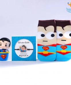 Bigsmall Superman Rakhi Gift Set