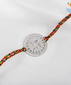 DesignWesign Om & Swastika Metallic Rakhi - Set Of 2