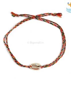 DesignWesign All Of It Evil Eye Conch Shell Rakhi