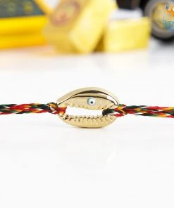 DesignWesign All Of It Evil Eye Conch Shell Rakhi