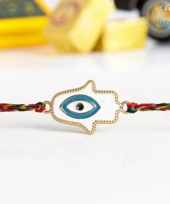 DesignWesign Hamsa Evil Eye Rakhi All Of It