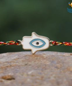DesignWesign Hamsa Evil Eye Rakhi All Of It