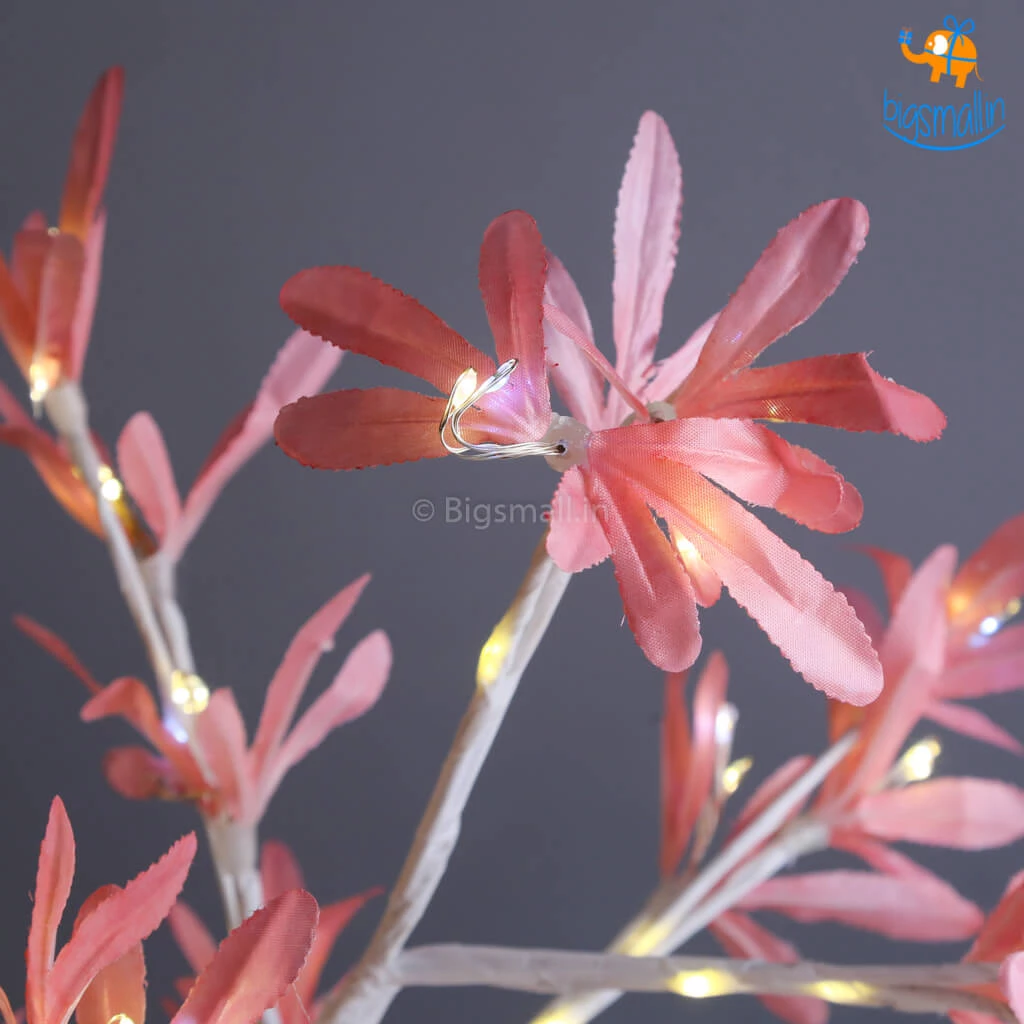 Bigsmall_hmk Pink Flower Tree LED Lamp All Of It