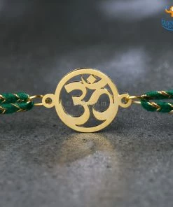 Bigsmall_piu Om Metallic 3D Rakhi All Of It