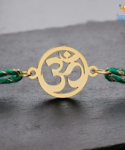 Bigsmall_piu Om Metallic 3D Rakhi All Of It