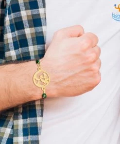 Bigsmall_piu Om Metallic 3D Rakhi All Of It