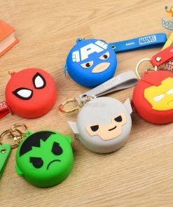 Bigsmall_hmk Sale Superhero Silicone Pouch