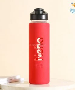 Myreon Personalized Rakhi Glass Bottle | COD Not Available