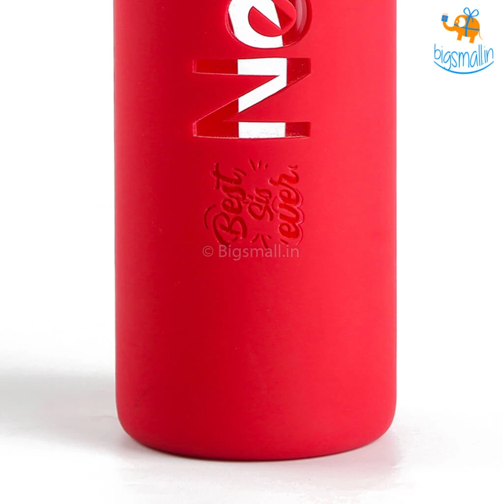 Myreon Personalized Rakhi Glass Bottle | COD Not Available