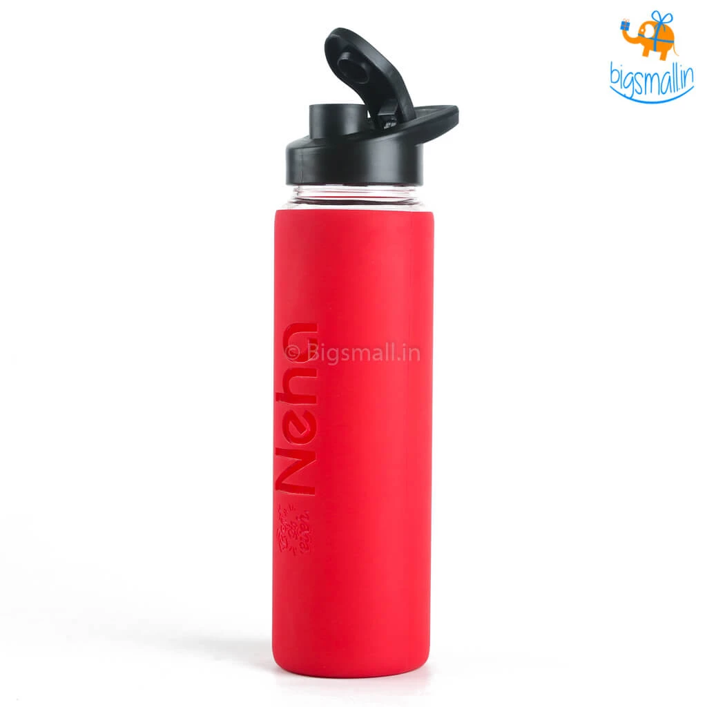 Myreon Personalized Rakhi Glass Bottle | COD Not Available