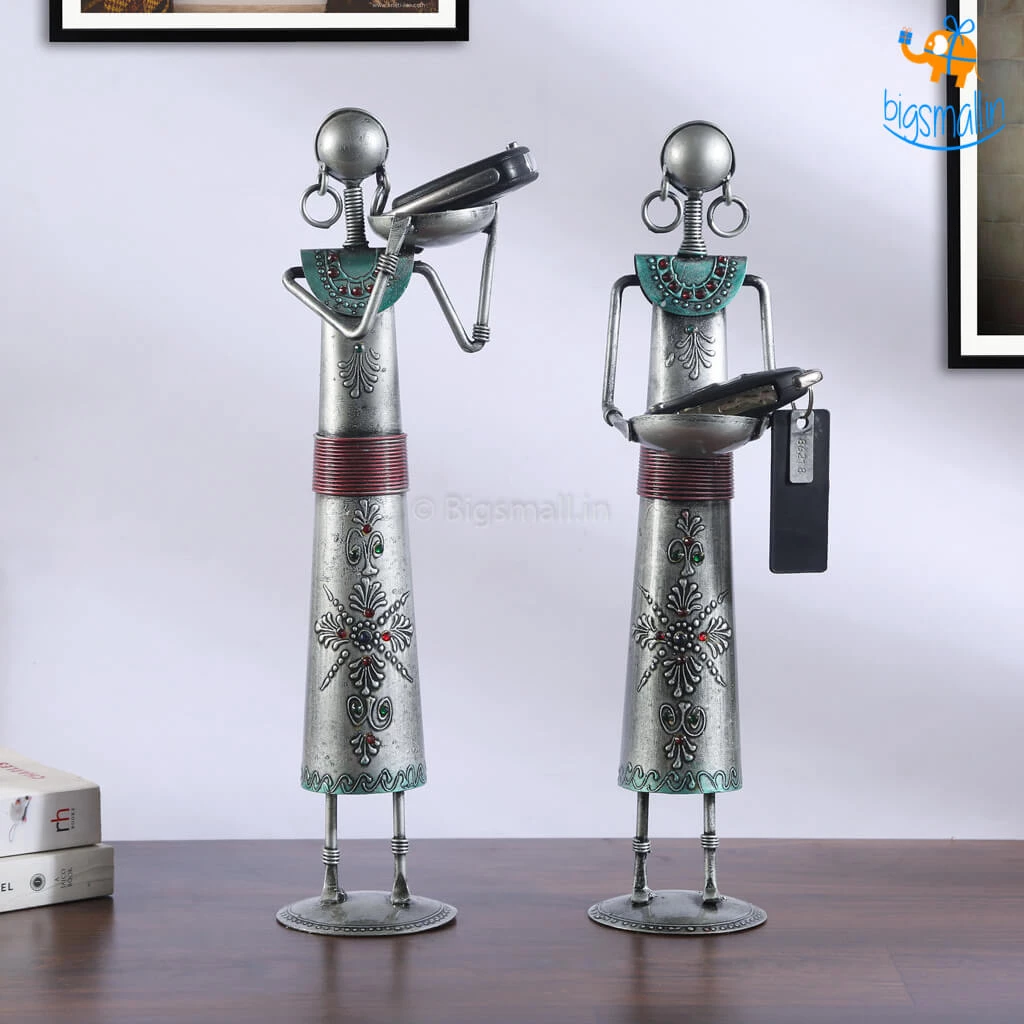 Indian Craft All Of It Tribal Antique Tealight Candle Holders