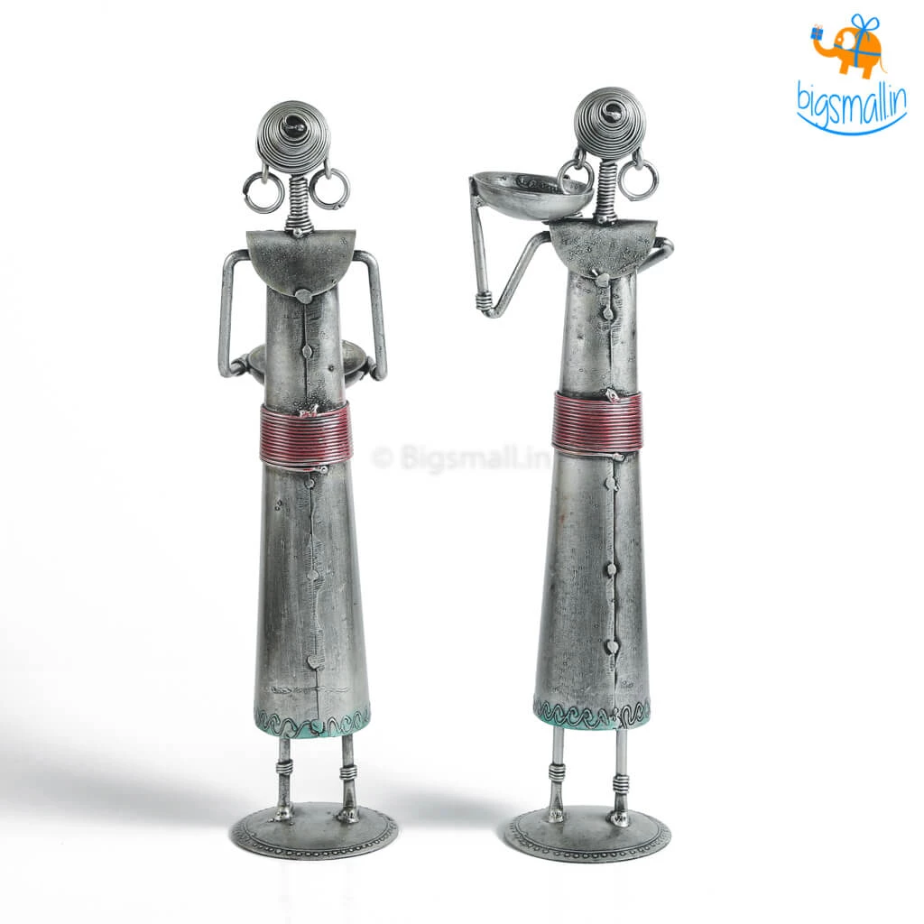 Indian Craft All Of It Tribal Antique Tealight Candle Holders