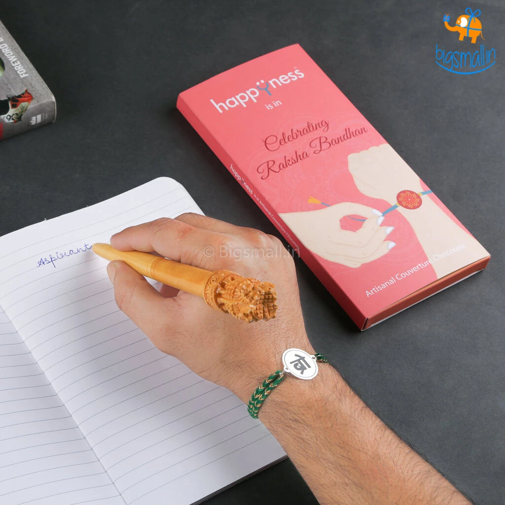 Bigsmall Aspirant Bro Rakhi Gift Set