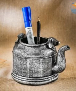 Vinny Y Sale Vintage Kettle Shaped Stationery Holder