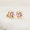 Ash Designs Cairo Amethyst Earrings