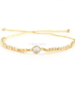 Ash Designs Semi-Precious Gemstone Knot Bracelet