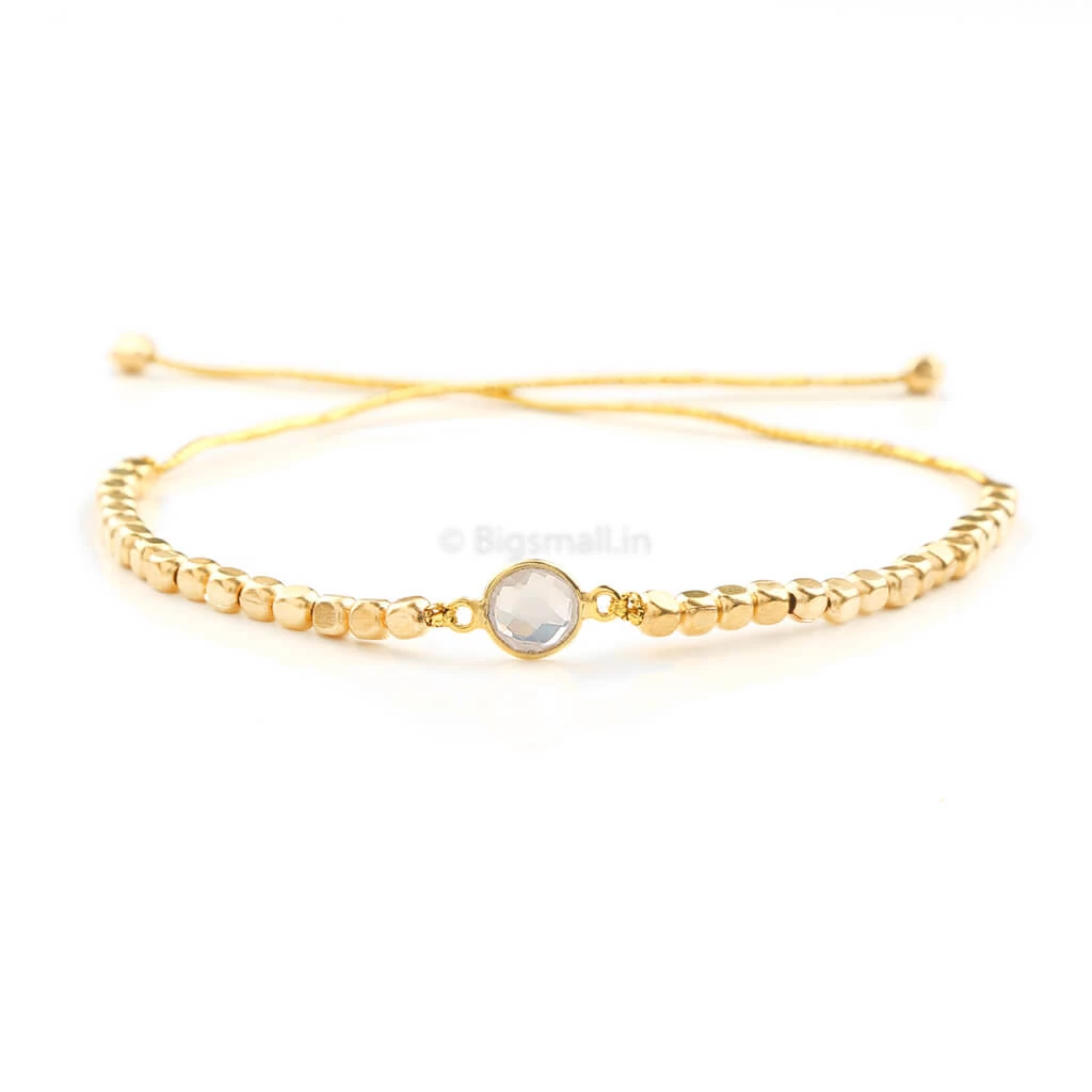 Ash Designs Semi-Precious Gemstone Knot Bracelet