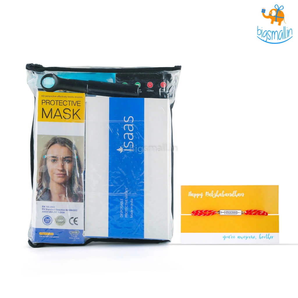 Bigsmall Covid Care Rakhi Gift Set All Of It