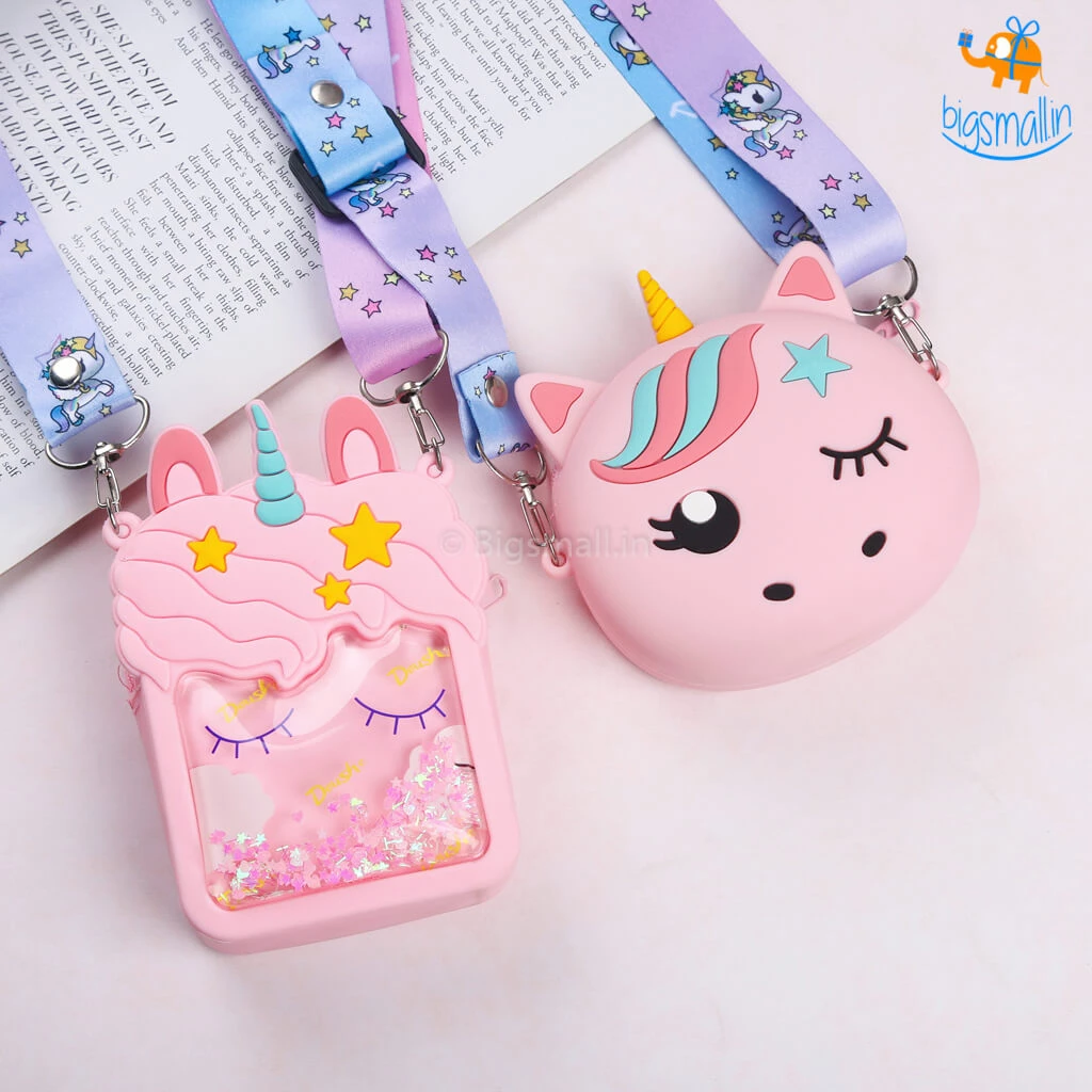 Bigsmall_hmk Unicorn Silicone Mini Bag