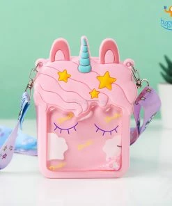 Bigsmall_hmk Unicorn Silicone Mini Bag