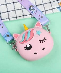 Bigsmall_hmk Unicorn Silicone Mini Bag