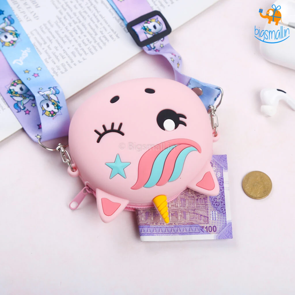 Bigsmall_hmk Unicorn Silicone Mini Bag