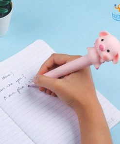 Bigsmall_hmk All Of It Piglet Topper Gel Pen - Set Of 2