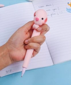 Bigsmall_hmk All Of It Piglet Topper Gel Pen - Set Of 2