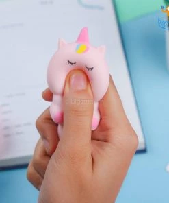 Bigsmall_hmk Squishy Unicorn Pen - Set Of 2