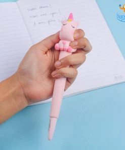 Bigsmall_hmk Squishy Unicorn Pen - Set Of 2
