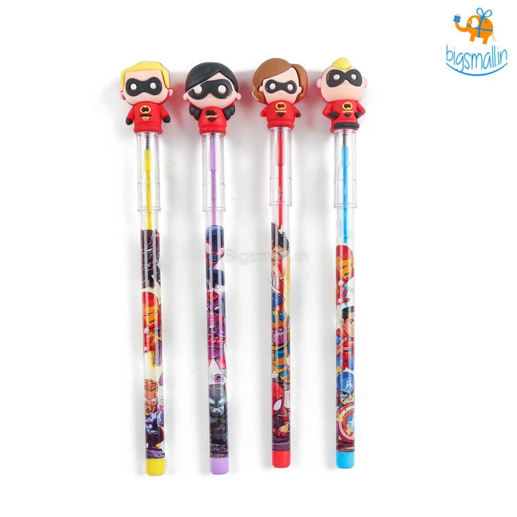 Big Daddy The Incredibles Bullet Pencil - Set Of 4 All Of It