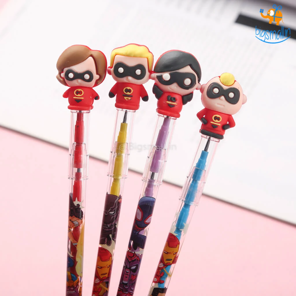 Big Daddy The Incredibles Bullet Pencil - Set Of 4 All Of It