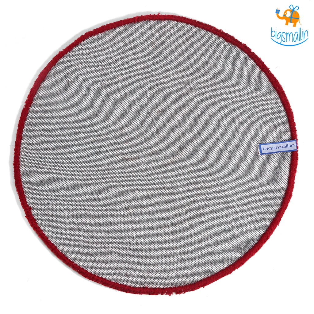 Rug Imitiyaz Cricket Ball Round Rug